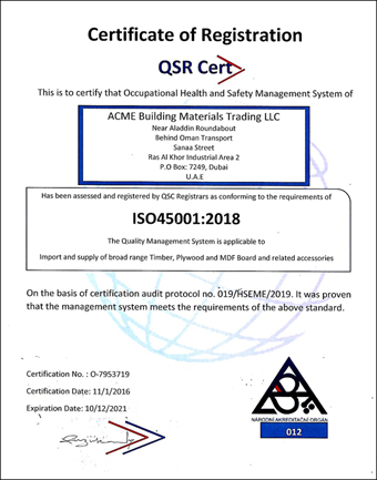 ACME - ISO 45001